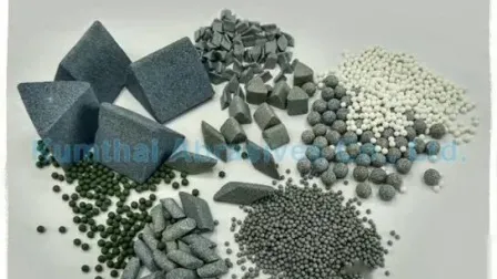 Ceramic Grinding Polishing Abrasive Stone Media Chips for Surface Treatment
