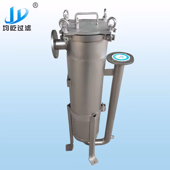 Stainless Steel Bag Filter Machine Chemical Filtration