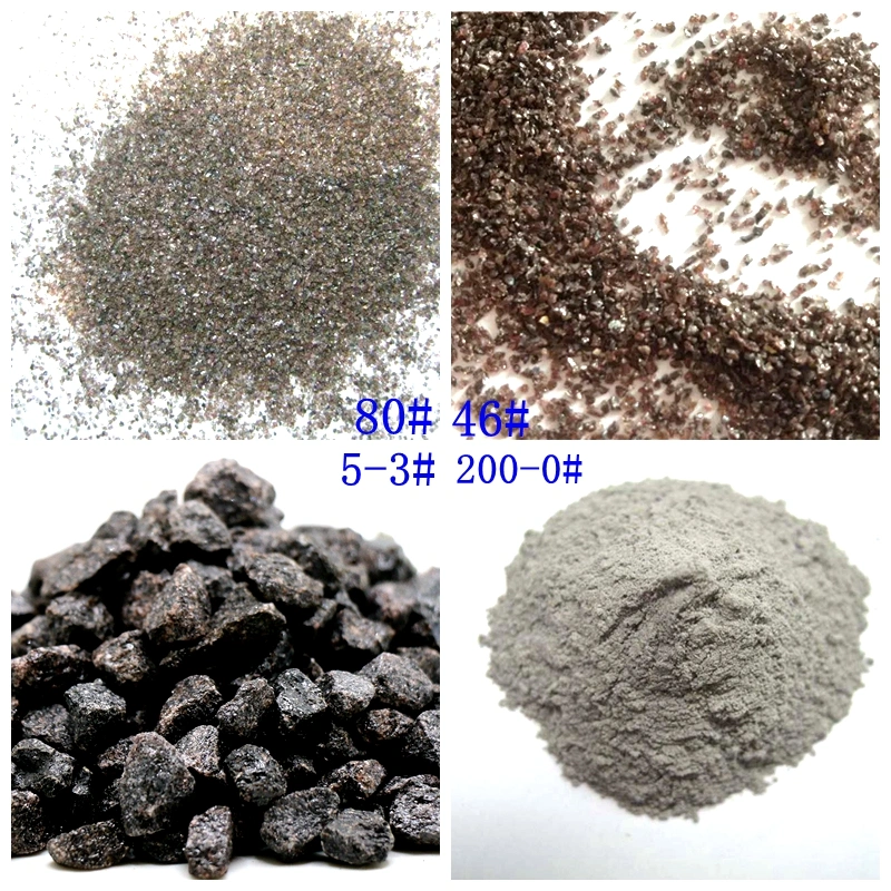 Polishing Abrasive 46 # Brown Corundum Alumina Fused Sandblasting Media