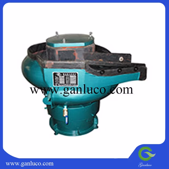 300L Lid Covered Vibratory Metal Surface Deburring Polishing Machine