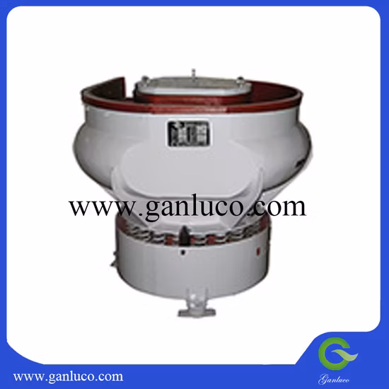 300L Lid Covered Vibratory Metal Surface Deburring Polishing Machine