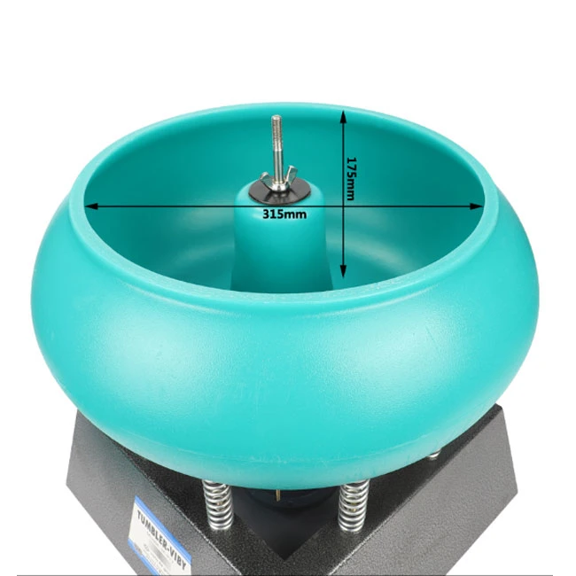 17′′ Vibratory Tumbler Vibrating Polishing Machine for Stone and Jewelry Polishing