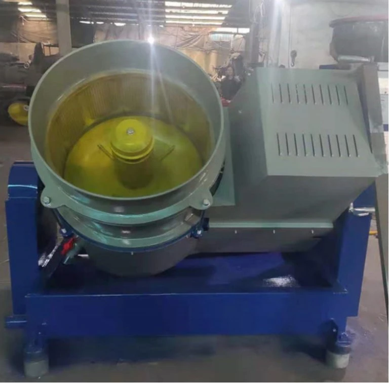 Ls-609-a 50 L Centrifugal Barrel Metal Polishing Machine