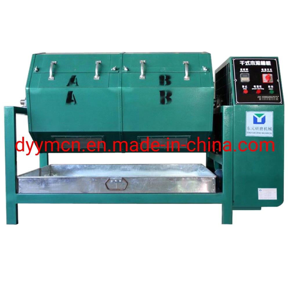 Mirror Finishing Machine Rotary Barrel Grinding Polishing Machinery 300L