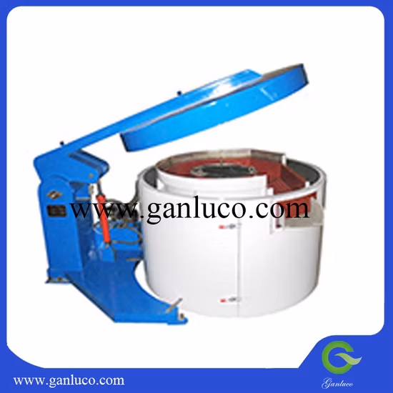 300L Lid Covered Vibratory Metal Surface Deburring Polishing Machine
